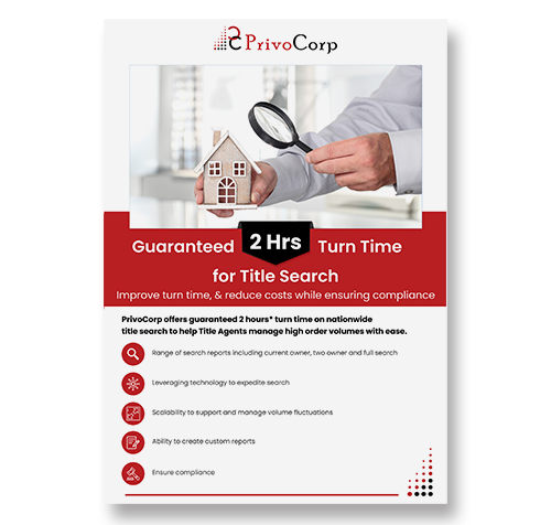 Find out how PrivoCorp can help title agents manage volume fluctuations effortlessly while ensuring compliance